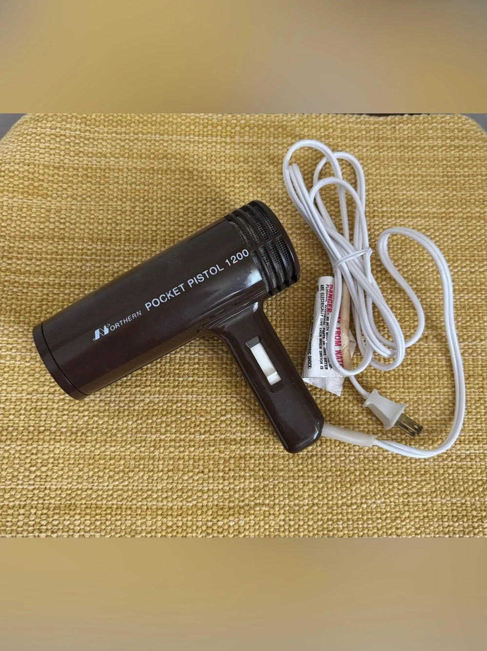 Northern Pocket Pistol Hair Dryer, 1200 Watts